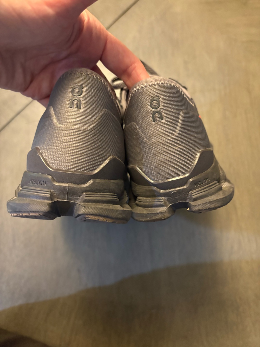 On Cloud Womens Cloud X AD Trainer - Charcoal Gray - Picture 7 of 7